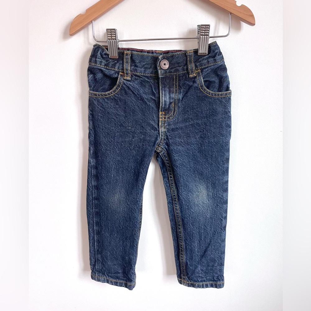 3/$30💥NEW Oshkosh Straight Jeans, Classic Dark Wash, Front & Back Pockets